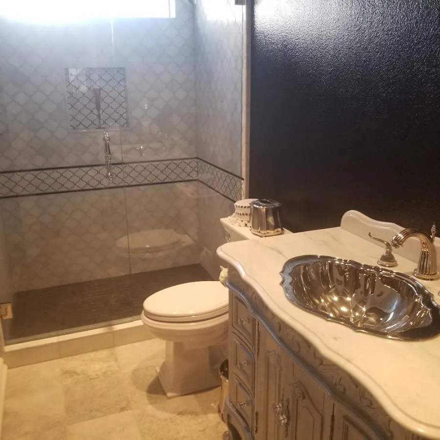 Professional plumbing work and bathroom remodeling in New Albany